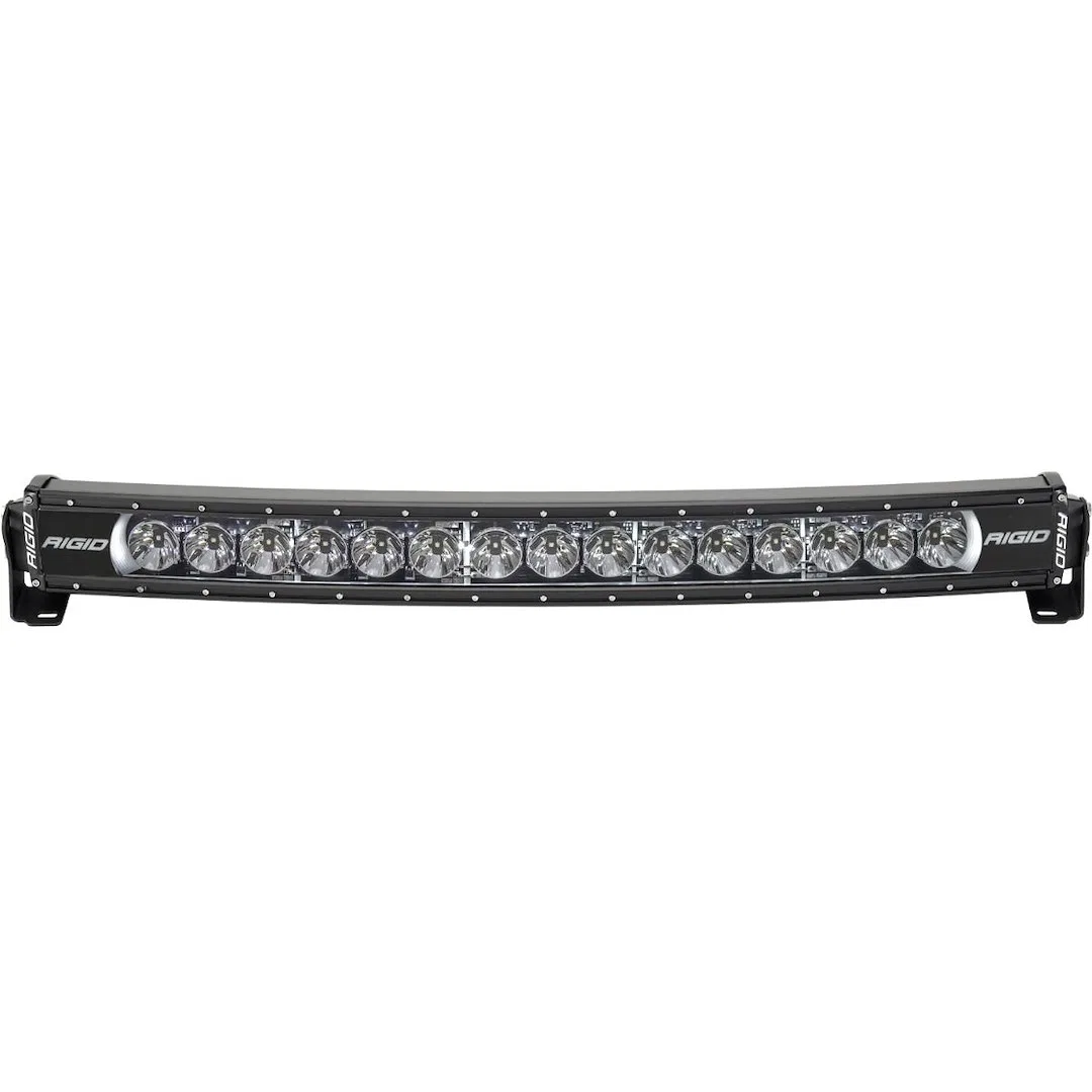 330053 – RIGID IND Light Bar, LED Bulb 30 Inch Length Curved 15 Clear Bulbs Multi Color Option Back Lighting 125 Watt...